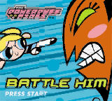 Powerpuff Girls, The - Battle Him (USA) Title Screen